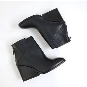Zara wedge ankle boots